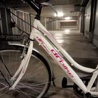 bicicletta DF bike unisex uomo donna bianca nuova