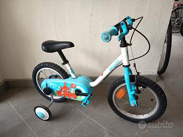 Bicicletta Decathlon ruota 14 pollici