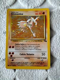 Pokémon Hitmonlee Holo 7/62 Italiano