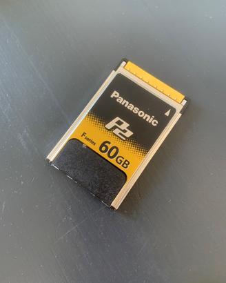 Panasonic Scheda P2 F Series 60gb