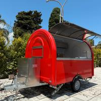 Rimorchio - Carrello Street Food - Realizzabile su