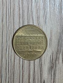 Moneta 200 LIRE 1890-1990 CENTENARIO CONSIGLIO DI 