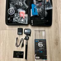 Go pro hero 6 con accessori originali