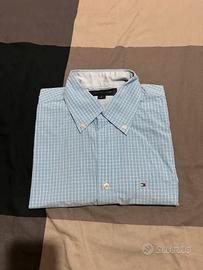 Camicia Tommy Hilfiger Maniche Corte Uomo 