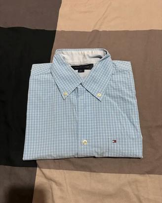 Camicia Tommy Hilfiger Maniche Corte Uomo 