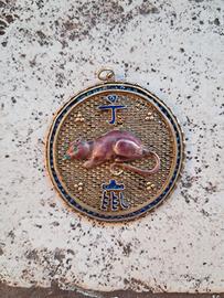 Ciondolo antico "anno del ratto"