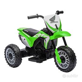 Moto Elettrica Honda  6V per Bimbi, Verde