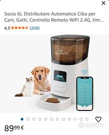 Mangiatoia automatica cibo cani e gatti