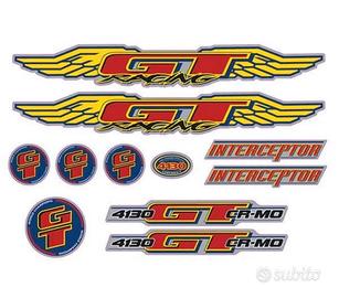 GT - 1998 Interceptor - Chrome decal set
