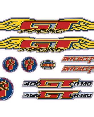 GT - 1998 Interceptor - Chrome decal set