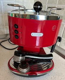 Macchina Caffè DeLonghi Rossa