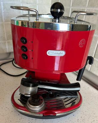 Macchina Caffè DeLonghi Rossa