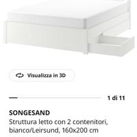 letto di Ikea nuovo