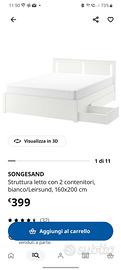 letto di Ikea nuovo