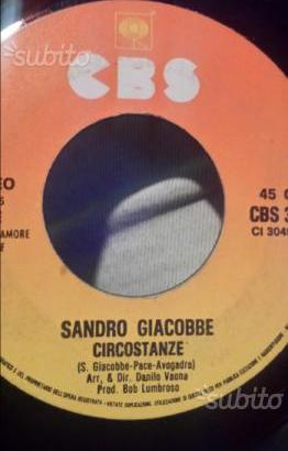 Vinile Sandro Giacobbe
