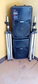 Coppia casse amplificate PROEL FLASH 12A