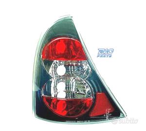 FANALI PER RENAULT CLIO 98-01 FONDO NERO