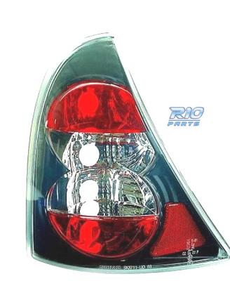 FANALI PER RENAULT CLIO 98-01 FONDO NERO