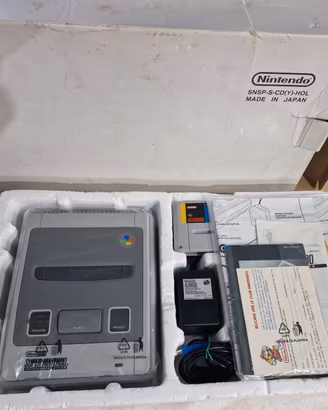 Super Nintendo SNES Versione Pal 