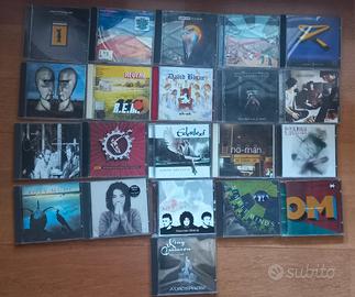 raccolta CD originali di musica straniera