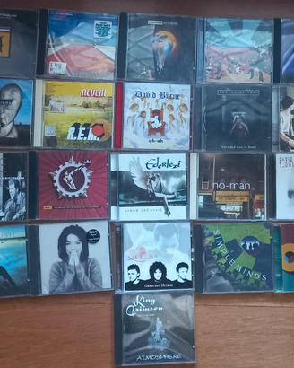 raccolta CD originali di musica straniera