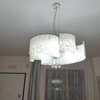 lampadario da salotto a 6 lampade