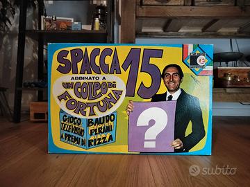 Gioco da tavolo vintage Spacca 15