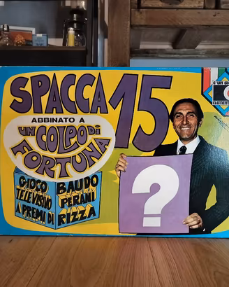 Gioco da tavolo vintage Spacca 15