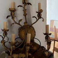 Applique a 7 punti luce anni 60