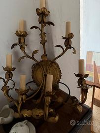 Applique a 7 punti luce anni 60