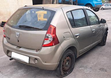 Ricambi Dacia Sandero prima serie 2008 - 2011