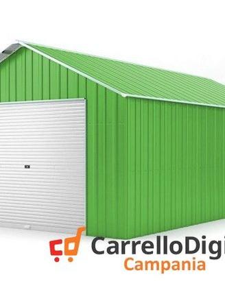 Baracca cantiere 438x724 saracinesca verde chiaro
