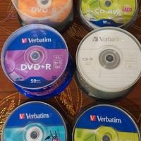 Dvd e cd vergini vari