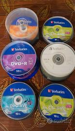 Dvd e cd vergini vari