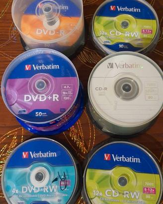 Dvd e cd vergini vari