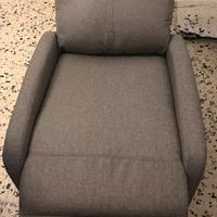 Poltrona reclinabile nuova