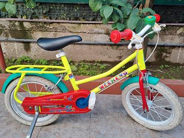 bicicletta 14 bambina o bambino 