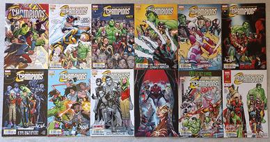 12 FUMETTI CHAMPIONS COVER VARIANT N°1 E N°10
