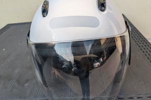 Casco Jet Ride Motorcycles Bianco - Taglia M