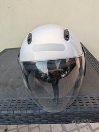 Casco Jet Ride Motorcycles Bianco - Taglia M