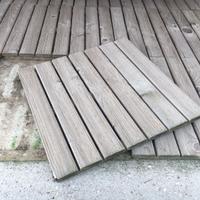 Rivestimento legno giardino