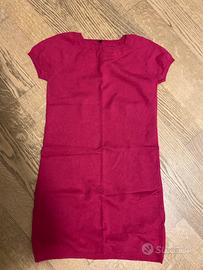 Abito a maglioncino fuxia