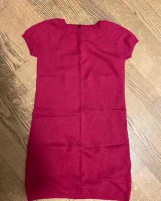 Abito a maglioncino fuxia
