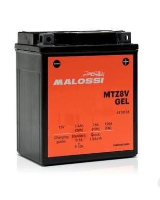 Batteria malossi MTZ8V precaricata GEL