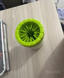 Barattolo lava zampe per cani