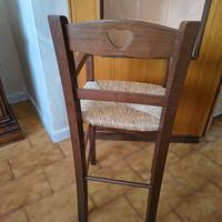 Seggiolone bambini in legno