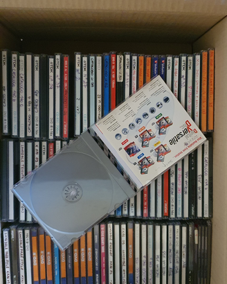 Custodie SLIM in plastica per CD/DVD