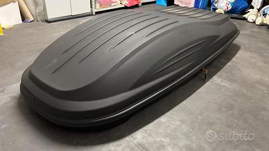Portapacchi box da tetto G3 reef 580 + barre 135cm