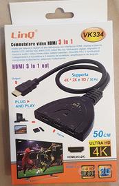 Commutatore automatico  hdmi 3in1