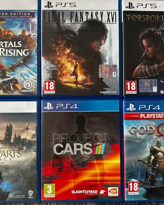 GIOCHI PS5 - PS4